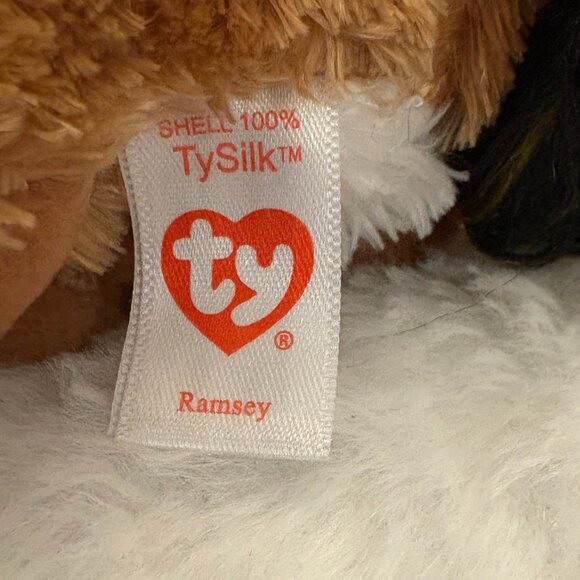 Ramsey TY Beanie Boos Brown Lion 2020 Plush Stuffie (SKU: 250TO) - Picture 8 of 11